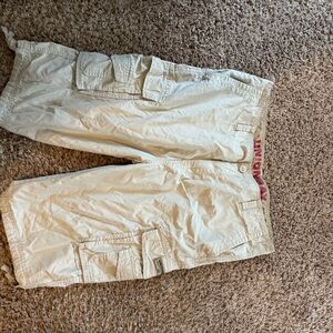 UNIONBAY Cream Cargo Shorts